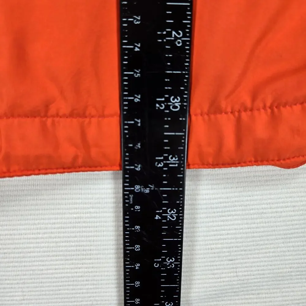 Nike Clemson‎ Tigers Orange Full Zip Long Sleeve Windbreaker Jacket Men Size XXL